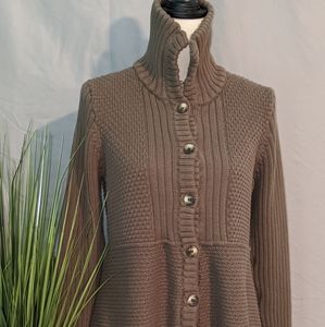 Calvin Klein green cardigan